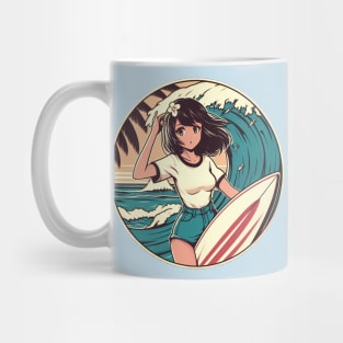 Hawaii Surfer Girl Mug